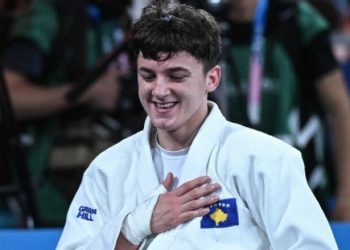 Laura Fazliu rrëmben medaljen e bronztë në Botërorin e Budapestit