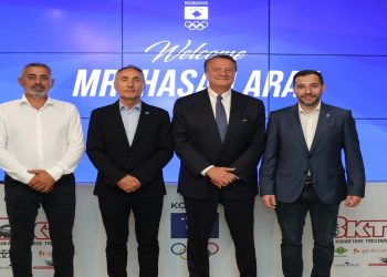 Një prej personaliteteve të larta sportive në Evropë vizitoi Kosovën