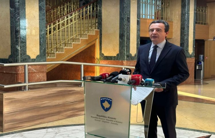 Kurti: Albulena Haxhiu, do të tërhiqet po që se në votimin e parë të fshehtë nuk merr 61 vota