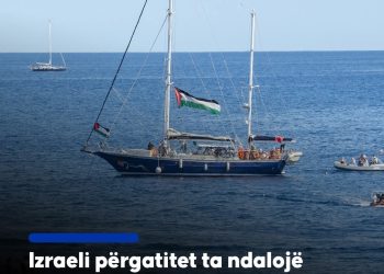 Izraeli përgatitet ta ndalojë anijen humanitare “Madleen” përpara se të hyjë në ujërat e Gazës