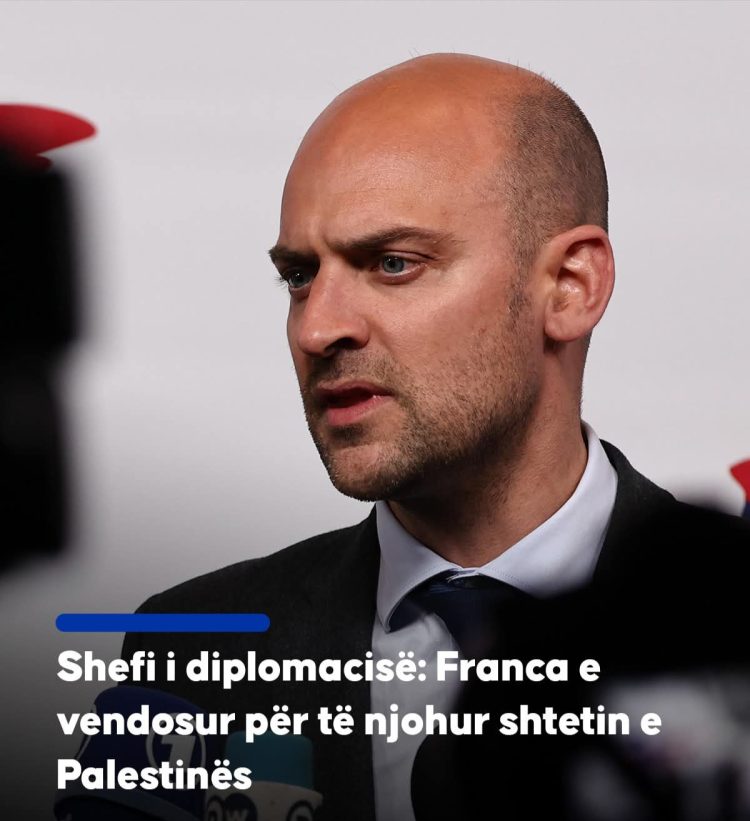 Shefi i diplomacisë: Franca e vendosur për të njohur shtetin e Palestinës