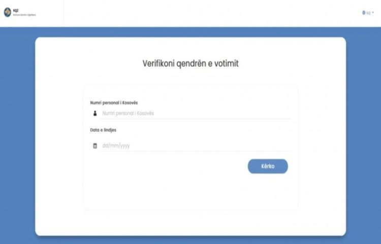 Ndërrimi i Qendrës së Votimit brenda komunës, 28 qershor-29 gusht 2025