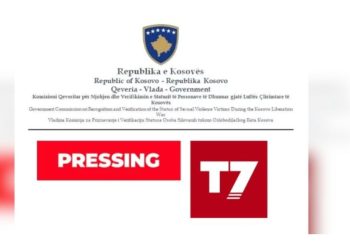 Reagim i Komisionit Qeveritar ndaj emisionit “Pressing” të T7 – Kërkohet reagim urgjent nga televizioni dhe institucionet mediatike