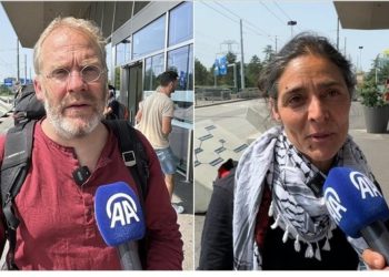 Aktivistë zviceranë nisen për në Egjipt për t’iu bashkuar “Marshit Global për në Gaza”