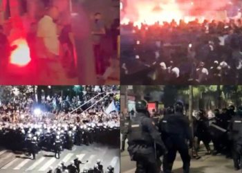 Trazira në Beograd, protestuesit duan rrëzimin e Vuçiqit