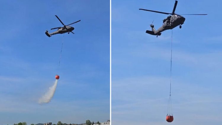 Ushtria amerikane trajnon Forcat Ajrore Shqiptare për shuarje të zja*rreve