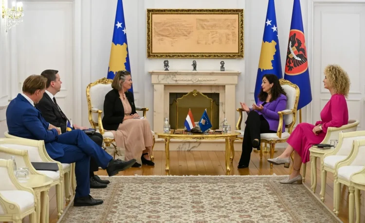 Osmani takon ambasadorët, diskutojnë për moskonstituimin e Kuvendit dhe bashkëpunimin bilateral