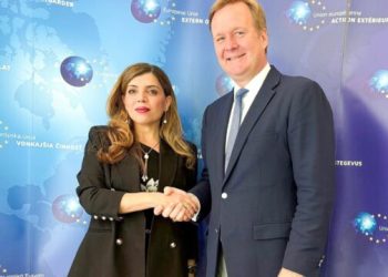 Shefja e UNMIK vizitë në Bruksel, takon Emisarin Sorensen dhe të tjerë, i jep mbështetje dialogut Kosovë- Serbi