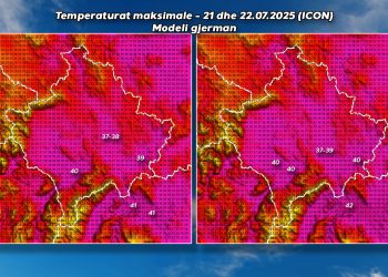 Sot në Kosovë u regjistrua temperatura 41°C, pritet të arrijë 42°C