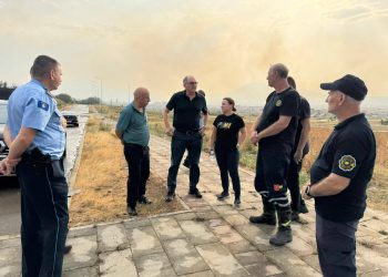 Totaj del në Lubizhdë, zj*arri erdhi nga temperaturat e larta – u lokalizua edhe shiu po ndihmon