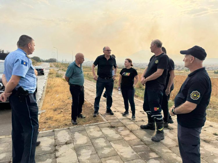 Totaj del në Lubizhdë, zj*arri erdhi nga temperaturat e larta – u lokalizua edhe shiu po ndihmon