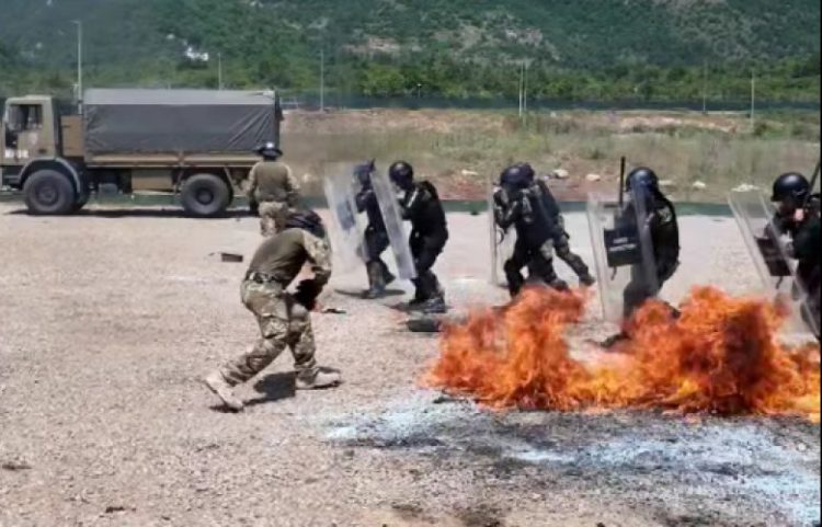 KFOR trajnohen për kontrollin e gatishmërisë lu*ftarake nga zj*arri