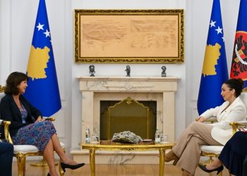 Osmani në takim lamtumirës me Koordinatoren e Kombeve të Bashkuara
