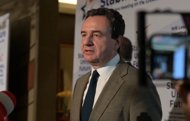 Kurti: Diskutuam me liderët e Ballkanit Perëndimor për Planin e Rritjes