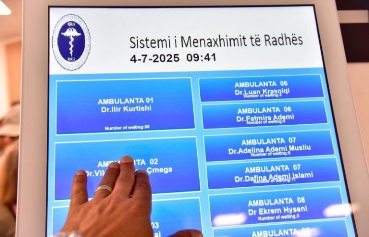 Funksionalizohet sistemi digjital për menaxhimin e radhëve në Onkologji