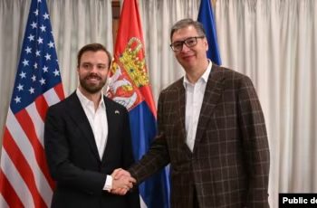 Vuçiq diskuton me diplomatin Hanrahan për nevojën e bashkëpunimint ekonomik Serbi-SHBA