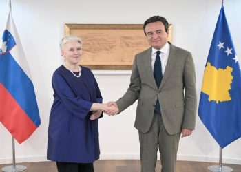 Kurti në takim lamtumirës me diplomaten sllovene