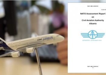 NATO certifikon Aviacionin Civil Shqiptar për vlefshmërinë ajrore