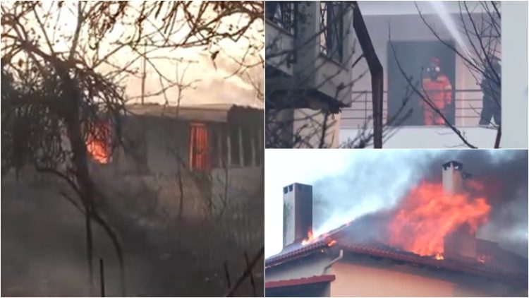 Zjarre të mëdha përfshijnë Greqinë