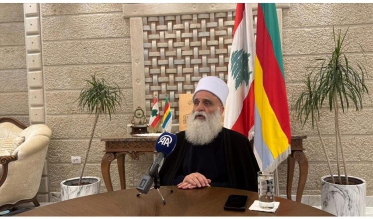 Lideri shpirtëror druzë në Liban kërkon ndërmjetësim arab dhe turk për t’i dhënë fund lu*ftimeve në Suwayda të Sirisë