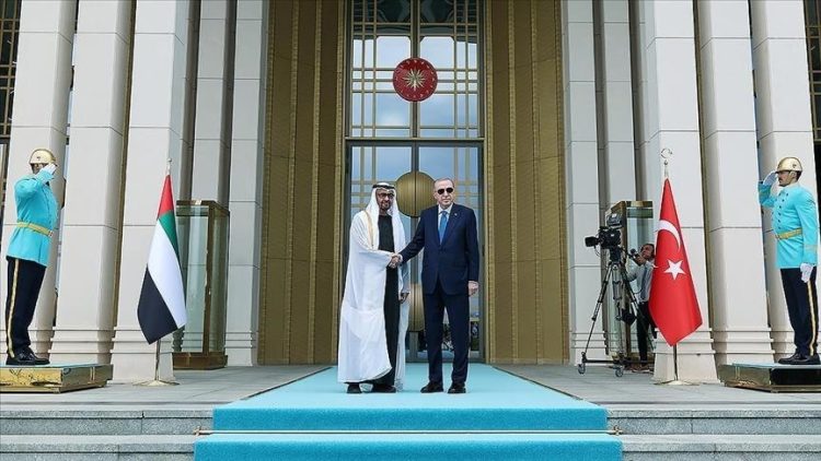 Presidenti turk Erdoğan pret homologun nga Emiratet e Bashkuara Arabe, Al Nahyan
