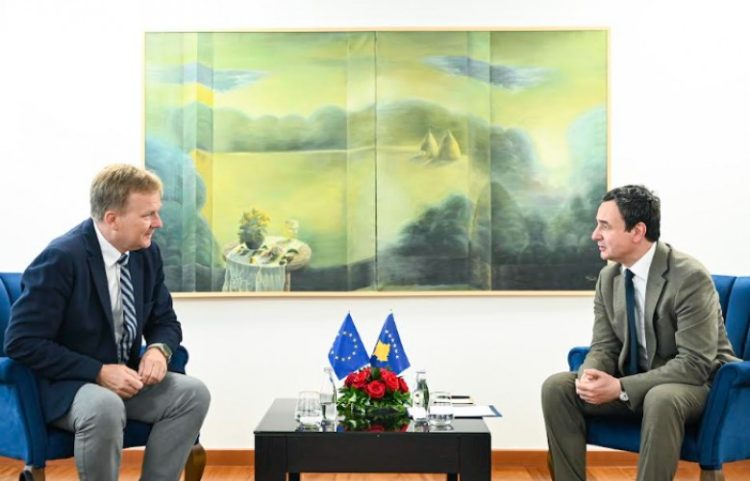 Kurti dhe Sorensen diskutojnë për veriun dhe Marrëveshjen e Brukselit