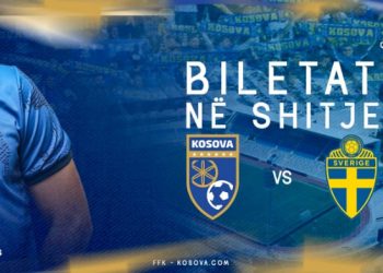 Dalin në shitje biletat e ndeshjes Kosovë-Suedi