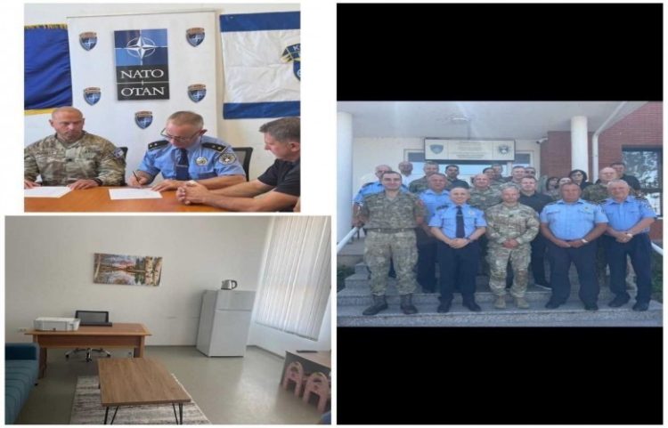 Në stacionin policor në Partesh përurohet dhoma mike donacion i KFOR-it