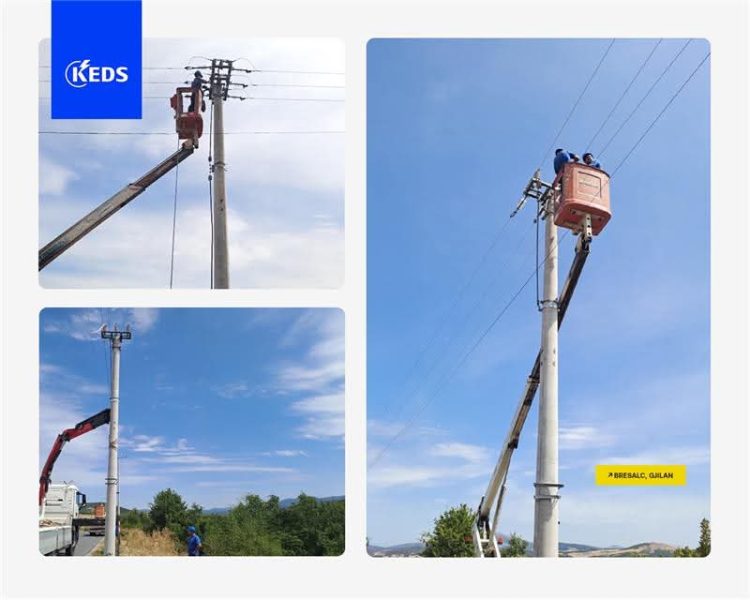 KEDS tregon foto nga punimet e sotme në Bresalc të Gjilanit