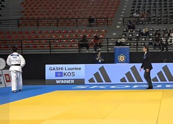 Xhudistja Laurine Gashi fiton medaljen e artë në Kupën Evropiane për Junior