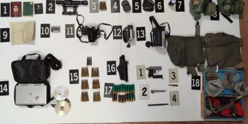 Policia gjen armë dhe municion në Mitrovicën e Veriut