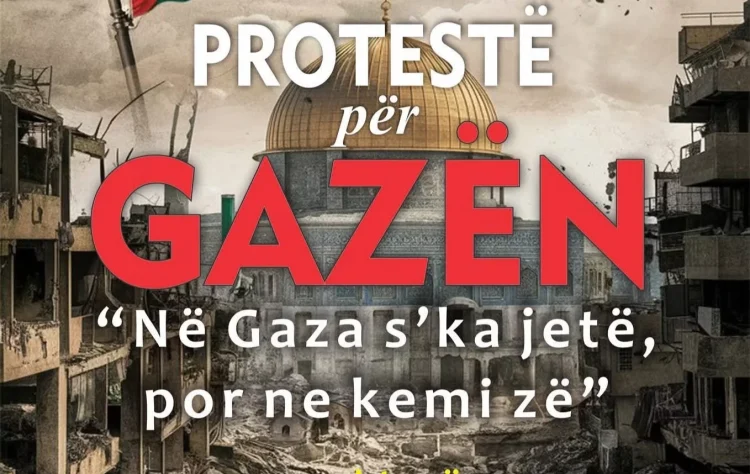 Nesër në Prishtinë protestohet për Gazën: “Në Gaza s’ka jetë, por ne kemi zë”