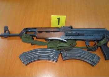 Një grua raporton se u keqtrajtua nga familjarët, policia sekuestron armë