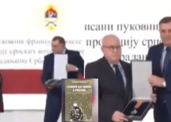 Jacques Hogard, koloneli francez që ndau Mitrovicën, i dekoruar nga Dodik