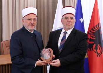 Naim ef. Tërnava takim lamtumirës me zyrtarin e ambasadës turke në Kosovë