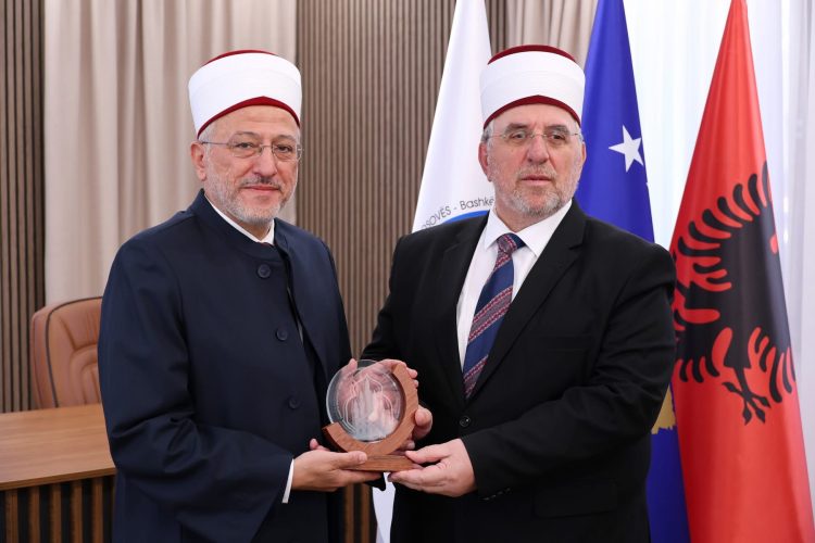 Naim ef. Tërnava takim lamtumirës me zyrtarin e ambasadës turke në Kosovë