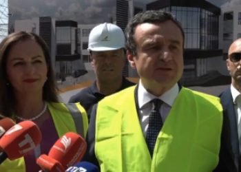 Kurti e Nagavci vendosën gurthemelin e shkollës në Fushë Kosovë
