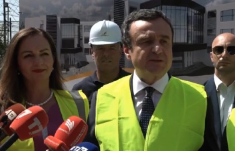 Kurti e Nagavci vendosën gurthemelin e shkollës në Fushë Kosovë