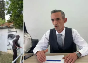 Kryetari i Zveçanit urdhëron heqjen e fotografisë së Ratko Mlladiqit nga muret e qytetit