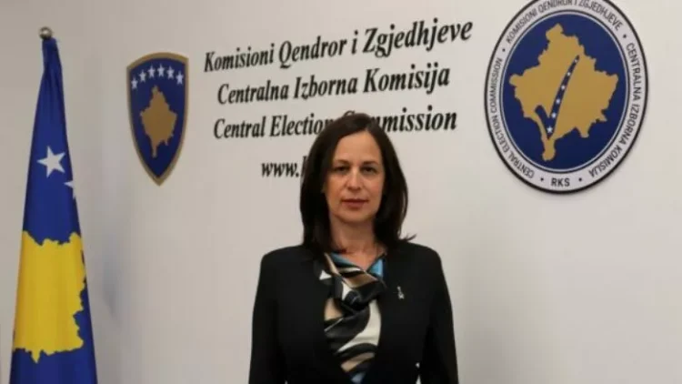 Anëtarja e KQZ-së Gordana Laban, e punësuar edhe në institucion paralel serb