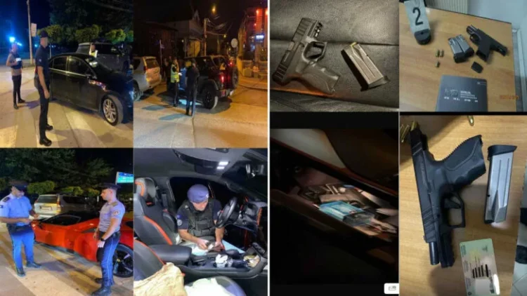 Policia e Gjilanit konfiskon ar*më dhe dr*ogë gjatë aksioneve të fundit