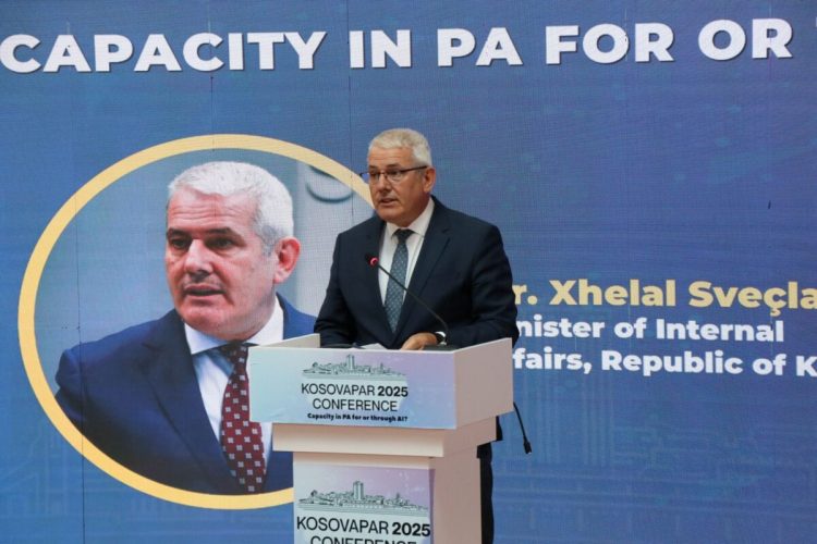 Mbahet konferenca ndërkombëtare “KosovaPAR 2025”, diskutohet për ndikimin e inteligjencës artificiale në administratë