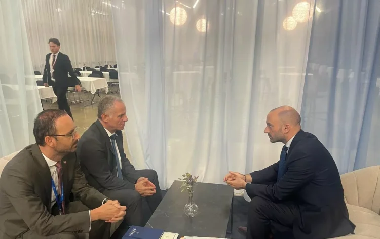 Bislimi u takohet me ministrin Francez të Deleguar për Evropën, Benjamin Haddad