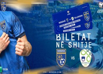 Dalin në shitje biletat e ndeshjes Kosovë – Slloveni