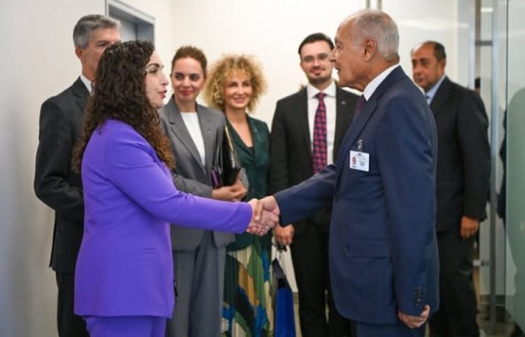 Osmani takon Sekretarin e Përgjithshëm të Ligës Arabe në Nju Jork