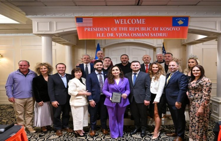 Osmani: Mërgata në Amerikë ka shkruar një kapitull të ndritshëm për Kosovën