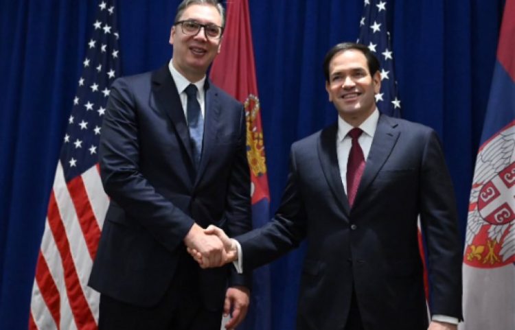 Vuçiq dhe Rubio bisedojnë për dialogun Kosovë-Serbi