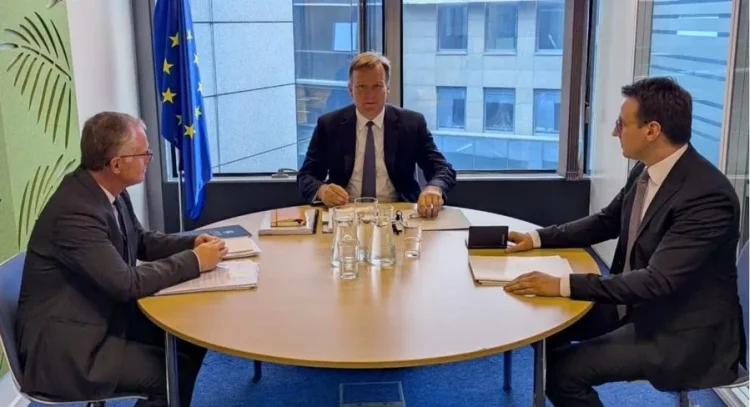 Bislimi dhe Petkoviq në Bruksel