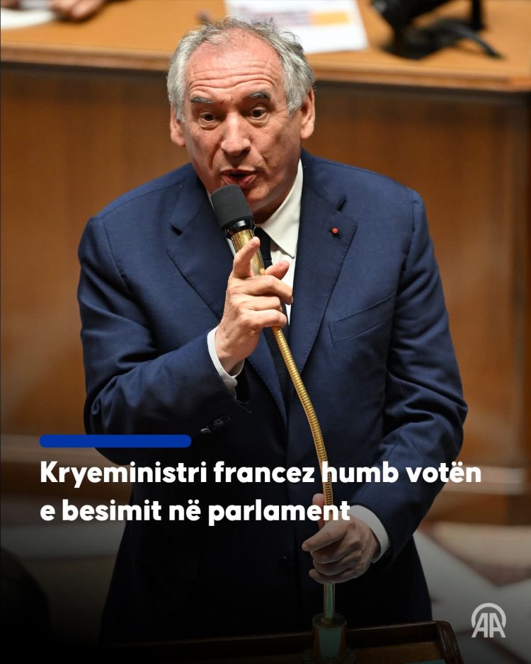 Kryeministri francez humb votën e besimit në parlament