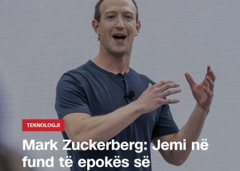 Mark Zuckerberg: Jemi në fund të epokës së telefonave